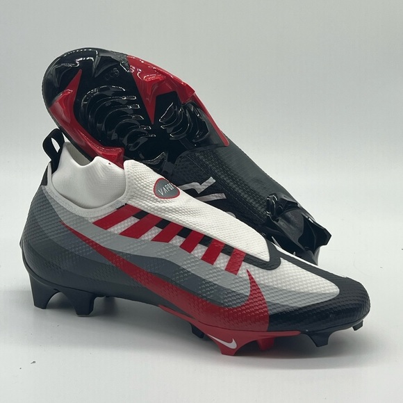 Nike Vapor Edge Pro 360 Football Cleats MensBlack Red (DV0778-002) no box